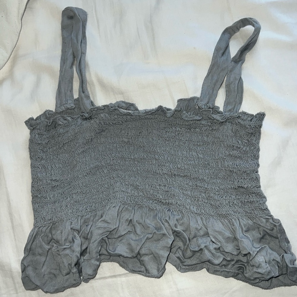 American eagle outfitters stretchy crop tank top